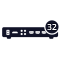32 канальные